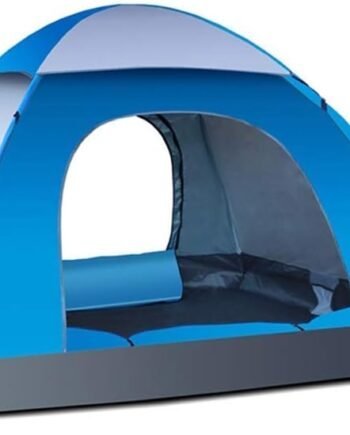 Waterproof Instant Pop Up Tent 3-4 Person Camping Tent, Instant Set Up, Outdoor Hiking Backpacking Tent Shelter