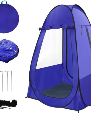 Pop Up Tent, Clear Outdoor Tents Sports Fishing, Rainproof and Windproof Beach Camping, Lightweight and Sturdy, Easy Set Up, UPF 50+ Portable Folding 39" x 64"