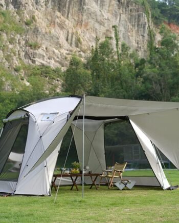 Pop Up Tent for 5-8 Person Instant Camping Tent with Double Door Lightweight Family Dome Tent with Carrying Bag for Outdoor Family Camping, Hiking, Fishing, Festival (Pop Up Tent 5)