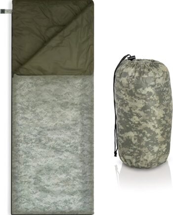 Sleeping Bag, 28 x 73", Olive Drab
